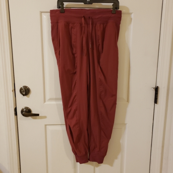Lululemon Dance Studio Jogger Pants Savannah Size 10 - Picture 1 of 10